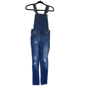 Forever 21 Distressed Overalls Size S